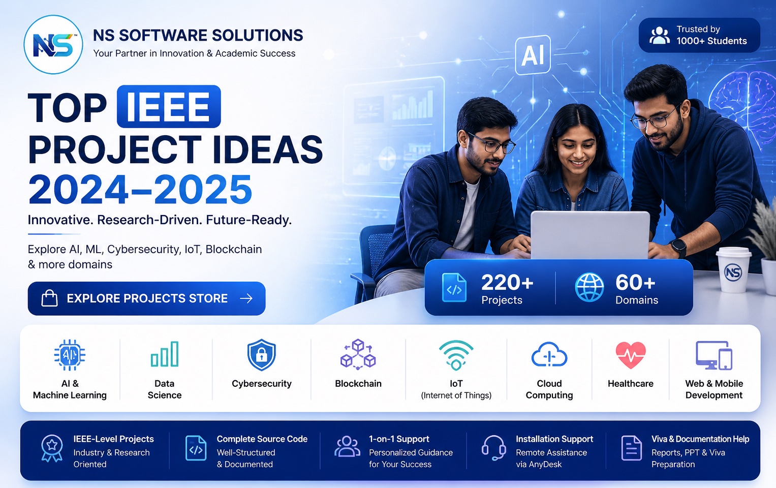Latest IEEE Project Titles (ML & DL) for CSE, MCA & MTech